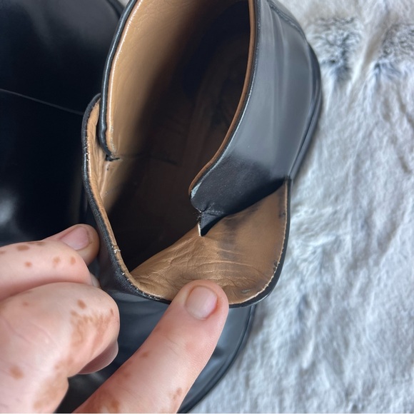 Everlane The Modern Black Leather Ankle Boot 9.5 - Picture 9 of 15